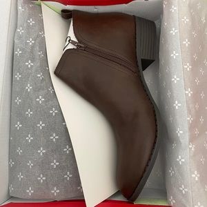 Brown Ankle Boots Brand New